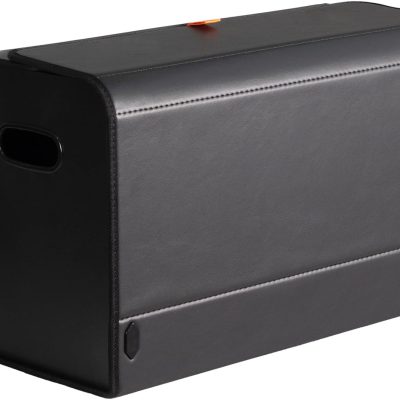Trunk Organizers for Car,Car Organizers and Storage for SUV,Magnetic Lid with Collapsible Storage, Large Capacity for SUV, Truck, MPV (L-21.5×13×12.5 IN)